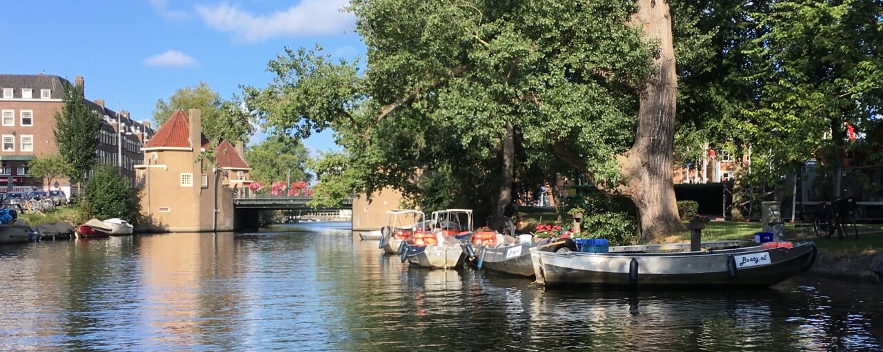 Amsterdam renting a boat